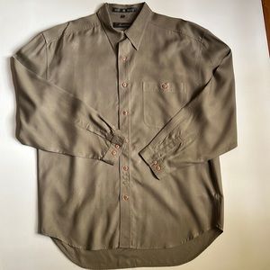 🦫EUC men’s Axis silk shirt🦫